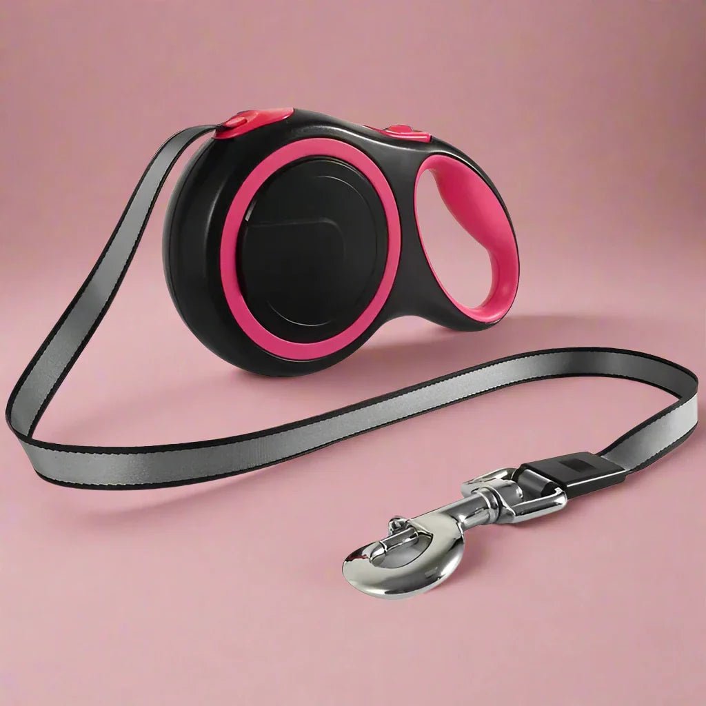 laisse-chien-MaxLeash-Rose-Caniwoof