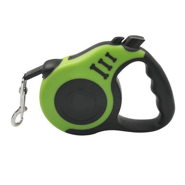 laisse-retractable-chien-vert-et-noir