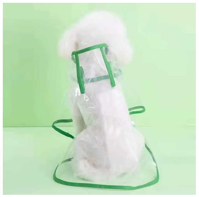 impermeable-chien-vert